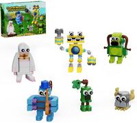 lbgwp60-My Singing Monster Blocks, Mini Six En Un Singing Game Monster Toys Entrate, Bowgart, Furcorn, Wubbox Idées Cadeaux Fantastiques Pour Les Garçons Et Les Filles De Plus De 6 Ans (242 Pcs)