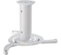 lbgwp60-My Wall H16-2Wl Support De Plafond Pour Projecteur Charge . 10Kg, Écart Plafond/Support 145-210 Mm Blanc