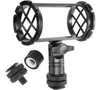 lbgwp60-Nc4 Support De Microphone Universel Avec Griffe Pour Caméra Akg D230 Sennhe r Mkh-416 Me66 Rode Ntg-2 Ntg-1 Audio-Technica At-875R