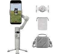 lbgwp60-Osmo Mobile 7 Stabilisateur De Cardan Avec Rangement En Cuir Pu, Trépied Intégré, Ultra Léger, Cardan À 3 Axes, Activetrack 7.0, Shotguides, Montage En Un Clic, 10 Heures D'Utilisation