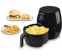 lbgwp60-P101Fri050 Friteuse À Air Chaud, Frite Sans Huile, 5 L, Écran Tactile, 7 Programmes Préréglés, Réglable Jusqu'À 200°C, Minuterie 60 Minutes, Arrêt Automatique, Noir