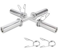 Lbgwp60-Paire De Haltères Courts De 50 Cm N° 2 Haltères Avec Fermoirs À Ressort Set Bodybuilding Home Gym Diamètre 50 Mm