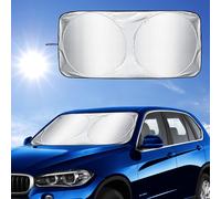 Lbgwp60-Pare Soleil De Pare Br De Voiture Sunshade Du Pare-Br Avant Couvercle De Visière De Nuance De Soleil Pliable Protecteur De Poussière Uv Réfléchissant Ajuster Différentes Tailles (150 X 85 Cm)