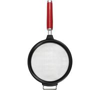 Lbgwp60-Passoire De Cuisine En Inox Et Plastique, Maille Ultra Fine - Couleur Rouge Cer Et Noir