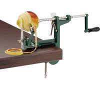 Lbgwp60-Pèle-Pomme/Eplucheur/Coupeur De Pomme, Serre-Joint Pour Montage Sur La Table, 31 X 5,3 X 21cm, Acier Inoxydable/Aluminium, Apf Raum, Vert/Argent, 11432260