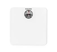 Lbgwp60-Pèse Personne Mécanique Avec Aiguille - Balance Avec Cadran Rotatif Grossissant Facile À Lire, Design Compact Et Rembourré, Capacité 133 Kg, Sans Pile, Blanc, 489js Whdr