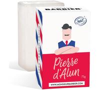 Lbgwp60-Pierred'alun Après-Ra Homme De Apa Les Irritations & Le Feu Du Rasoir Naturelle, Sans Chlorhydrate D'aluminium Bloc Poli, Soin Barbe Traditionnel Lot De 1 75g