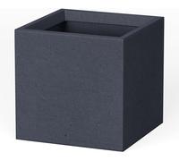 Lbgwp60-Planter, Concrete, Charcoal, 10"" X 10"" X 10
