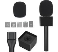 lbgwp60-Poignée Micro Dji - Interview Adaptateur De Micro Main Sans Fil, Support Micro Cravate Pour Dji Mic 2, Rode Wireless Go Ii, Wireless Me/Pro Avec Bonnette Micro, Handle Dji Pour Interview