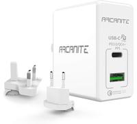 Lbgwp60-Premium Chargeur Usb, C Pd 3.0/ Qc4 + Pps (30w) Et Usb A Qc 3.0 (18w), Pour Us/Uk/ Eu