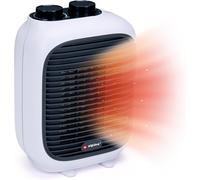 lbgwp60-Radiateur Electrique Mobile Ptc-1601 - Chauffage D'Appoint 1500W - Espaces De 10 À 15 M² - Chauffage Électrique Pour Air Chaud Et Froid - Inclus Poignée - Plastique - Blanc