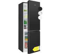 lbgwp60-Rfrigérateur Et Congélateur 175L Noir Kg322-1-Noir, Capacité Nette 175 Litres, Contrôle De La Température En Continu, Charnières De Porte À Droite, Interchangeables, Pieds Réglables