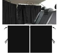 Lbgwp60-Rideaux De Séparation De Voiture, 140x80cm Pare Soleil Voituree Amovibles Soleil Fenêtre Latérale Avec Bande Adhésive Rideaux D'intimité Rideau Pare Pour Fenêtres Latérales Avant Et Arrière