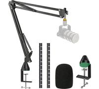 lbgwp60-Rode Support Podmic Avec Filtre Anti-Pop ¿ Bras De Microphone Professionnel Robuste Avec Pare-Br En Mousse Pour Améliorer La Qualité D'Enregistrement