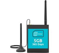 lbgwp60-Routeur Cellulaire Industriel 4G Lte Avec Sim Virtuelle, Routeur Sim Virtuelle Supporte Rs232/Rs485, Protocole Mqtt, Couverture Mondiale, Avec 365 Jours De Plan De Données