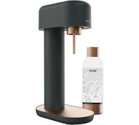 lbgwp60-Ruby2 - Machine À Eau Pétillante Design Avec Une Bouteille D'Eau En Pet (Sans Cylindre De Co2) - Noir-Cuivre