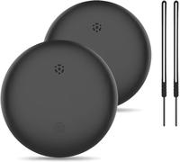 lbgwp60-Smart Air Traceur Tag Lot De 2, Air Localisateurs Tags Compatible Avec Apple Local r (Ios Uniquement), Localisateurs D'Objets Ip67, Tracker Pour Val s/Clés/Sacs, Batterie Remplaçable