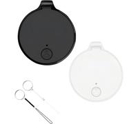 lbgwp60-Smart Tag Lot De 2 Localisateurs De Clés ¿ Tracker Compatible Avec Apple Où Est App (Ios Uniquement), Bluetooth Keyfinder Pour Clés, Bagages, Val , Portefeuille, Batterie Remplaçable