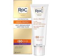 Lbgwp60-Soleil-Protect Fluide Anti-Taches Brunes Unificateur Spf 50 - Hydratant Pour Le Vi - Filtres Anti-Uva Et Anti-Uvb - Vitamine C - 50 Ml