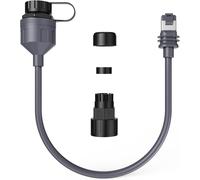 lbgwp60-Starlink Adaptateur Ethernet Gen 3/Mini, Coupleur De Réparation D'Extension Étanche Pour Starlinks Gen3 Standard Spx Vers Rj45, Compatible Avec Star Link V3/Mini Dishy (Lot De 1)