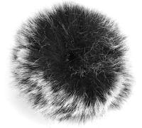 lbgwp60-Stick On Dead Cat Wind Muff Pour Caméscope Microphone Pare-Br Furle Artificiel Noir Microphone Fourrure Couverture Pare-Br Pare-Br Muff Fourrure Pour Wm6 Wm8 M1