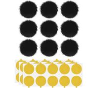 lbgwp60-Store Lot De 9 Mini Microphones Lavalier/Revers Avec Ruban Adhésif Double Face Pour Enregistreurs, Traducteurs Radio