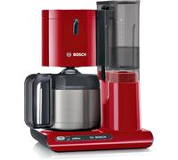 lbgwp60-Styline Tka8A054 Cafetière Filtre En Acier Inoxydable 1,1 L Pour 8 À 12 Tasses, Réservoir D'Eau Amovible, Système Anti-Gouttes, Porte-Filtre Pivotant, Compartiment De Rangement Pour Câbles, 1
