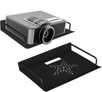 lbgwp60-Support De Mural Universel Pour Projecteur, Plateau 26 * 20Cm- Chargé 4.4 Lbs- Support Mural En Alliage D'Aluminium Aux Projecteurs, Caméras, Routeurs, Les Mini-Amplificateurs Et Les Sons - N