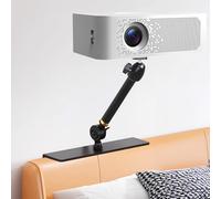 lbgwp60-Support De Projecteur Pour Lit Et Canapé - Bras Fixe 20 Cm - Design Caché, Compatible Avec 99% De Projecteurs, Xgimi, Nebula, Vankyo, ...