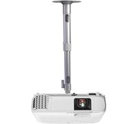 lbgwp60-Support Vidéoprojecteur Plafond Réglable (26-40Cm) -Jusqu'À 3 Kg -Pivotant À 360°, Pour Mini Projecteur Appareil Photo Numérique Caméscope- Alliage D'Aluminium- Blanc¿