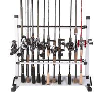 Lbgwp60-Supportde Canne À Pêche En Alliage D'aluminium Portable Pour Tous Les Types De Cannes À Pêche, Peut Contenir Jusqu'à 24 Cannes À Pêche