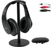 lbgwp60-Ta005P Casque Tv Sans Fil,Casque Sans Fil Pour Tv Avec Support, Version Améliorée De Deuxième Génération, Confortable À Porter, Sans Latence Audio, Avec Écouteur, Pour Seniors