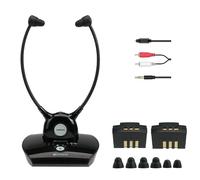 lbgwp60-Ta008 Casque Sans Fil Pour Tv, Casque Sans Fil Television, Faible Latence 2.4G, Un Amplificateur Auditif Clé, Double Batterie - 10H En Veille, Amplification Du Son Pour Les Personnes Âgées