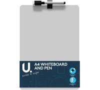 Lbgwp60-Tableau Blanc A4 Et Stylo ¿ Avec Bandes De Fixation Magnétiques Petit Mini Tableau Blanc Effaçable À Sec Pour Notes De Travail Tableau Blanc Magnétique Portable Pour Enfants