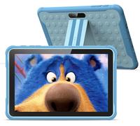 lbgwp60-Tablette Enfant 10 Pouces, Android 13,3G Phone Tablet, Child Lock, Wifi Tablet For Child, 6000 Mah, Quad Core Processor, 2Gb Ram, 64Gb Rom, Hd Ips Screen, Tablet For Children With Case (Blue)