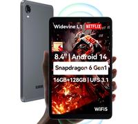 lbgwp60-Tablette Snapdragon 6 Gen1 8,4"" Iplay60 Mini Turbo, Android 14, Vidéo 4K 1920X1200 Fhd, Widevine L1, Deux Haut-Parleurs Gyroscope 6 Axes, 16 Go+128 Go+1 To Tf Ufs3.1, 5Mp/13Mp, Pd18W Wifi5