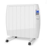 lbgwp60-Tallin 1200 - Radiateur Électrique À Inertie 1200W, 6 Éléments, Technologie Sèche, Programmable, Température Jusqu'À 35 ° C, Confortable Et Économique, Roues Et Support Mural, Blanc