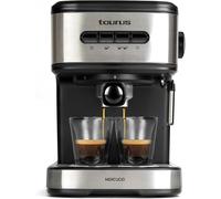 lbgwp60-Taurus Mercucio - Cafetière À Espresso 20 Bar, Programmable, Arrêt Automatique, 850W, Sans Bpa, Arrêt Automatique, 1.50L, Vaporisateur, Système Extra-Crème