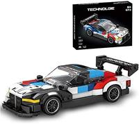 lbgwp60-Technik Super Voiture De Sport, 385 Pièces Modèle De Voiture À Collectionner Pour Bw M4 Gt3, Moc Voiture De Sport Jeu De Construction, Bloc De Voiture Compatible Avec L*Go Technik
