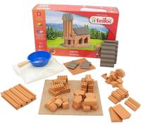 lbgwp60-Teifoc - 4025 - Kit De Construction En Pierre - Égl - 70 Pièces - Pour Enfants À Partir De 6 Ans - Jouet Éducatif