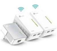 lbgwp60-Tl-Wpa4220T Kit - Cpl 600 Mbps Avec 2 Ports Ethernet, 1 Cpl Filaire + 2 Cpl Wi-Fi - Étendez Votre Connexion Internet Dans Chaque Pièce De La Maison