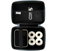 lbgwp60-tui De Rangement Grande Capacité Pour Étiqueteuse Bluetooth Pristar, Supvan E10/T50M Pro, Niimbot D110/B1 Et Rouleaux D'Étiquettes Autocollantes, Housse De Protection Antichoc Et Portable, Bl