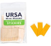 lbgwp60-Ursa Minimount Stickies Lot De 90 Autocollants Hypoallergéniques À Profil Bas Pour Microphones Lavalier Compatible Avec Les Microphones Ursa Minimounts Et Tous Les Microphones Lavalier