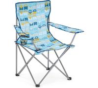 Lbgwp60-Volkswagen Cha Pliante De Camping Et Plage Avec Accoudoirs Et Motifs T1 Combi 85 Cm (Multi Combi/Bleu)