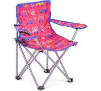 Lbgwp60-Volkswagen Cha Pliante De Camping Pour Enfants Avec Accoudoirs Et Motifs T1 Combi & Coccinelle 53 Cm