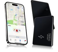lbgwp60-Wallet Tracker Card, Smart Air Tag Traceur Compatible Avec Apple Local r (Ios Uniquement), Traqueur Bluetooth Localisateur D'Objets Carte Pour Portefeuille, Val , Sac, Bagages
