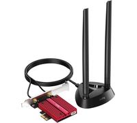 lbgwp60-We4000 Ax5400 Wifi 6E Pcie Bluetooth 5.2 Tri-Bande Adaptateur, Wpa3, Mu-Mimo, Dissipateur Thermique, Support Windows 11/10