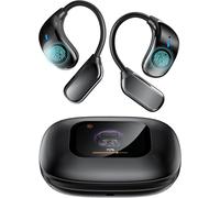 lbgwp60-Xf23 Écouteurs Traducteur, Traducteur Vocal Instantané En 135 Langues Avec App, Casque Bluetooth 5.4 Avec Affichage Intelligent 60 Heures D'Utilisation Ipx6 Étanche Pour Ios & Android