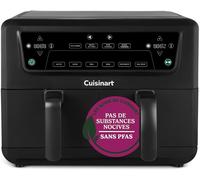 lbgwp60-Xxl Air Fryer 2 Compartiments, Sans Pfas, Cuisson Sans Produits Chimiques, Friteuse Air Fryer, Rôti, Gril, Patisserie, Déshydratation, Crisp, Et Garder Au Chaud, Tiroirs Doubles,2 X 5.2L