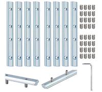 LBING 8pcs Profil en Aluminium Droit Ligne Connecteur | 20X20 Joint Support pour Aluminium Extrusion Profile Série pour Aluminium Extrusion Profile Série